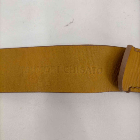 ツモリチサト TSUMORI CHISATO ビックリング レザーベルト レディース