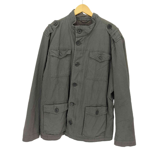 オールドネイビー OLD NAVY スタンドカラーサファリジャケット メンズ JPN:XXL