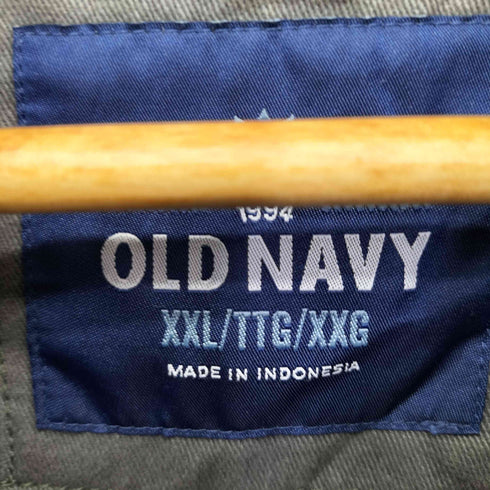 オールドネイビー OLD NAVY スタンドカラーサファリジャケット メンズ JPN:XXL
