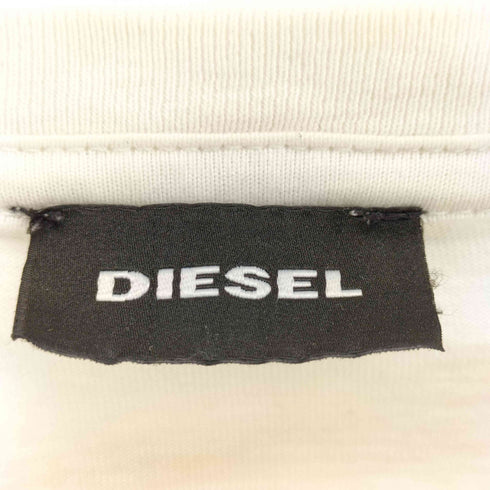 ディーゼル DIESEL DIESEL INDUSTRY プリント クルーネックTシャツ メンズ import:L