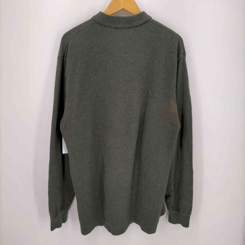 ポロバイラルフローレン Polo by RALPH LAUREN スモールポニー刺繍鹿の子L/S ポロシャツ メンズ import:L