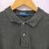 ポロバイラルフローレン Polo by RALPH LAUREN スモールポニー刺繍鹿の子L/S ポロシャツ メンズ import:L