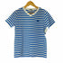 シュミーズ ラコステ CHEMISE LACOSTE VネックボーダーTシャツ レディース JPN:1