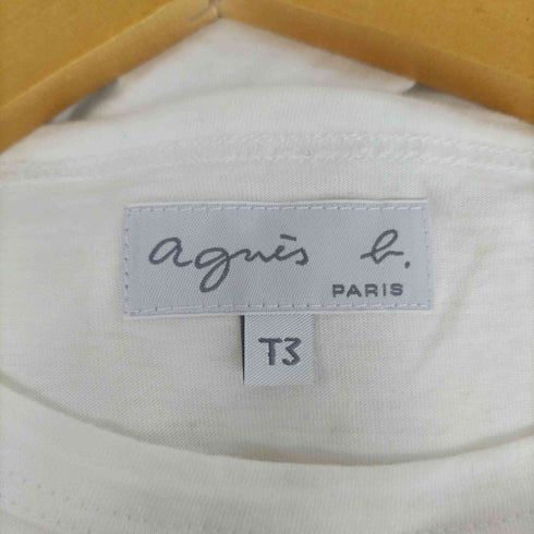 アニエスベー agnes b. ロゴプリントTシャツ レディース T3