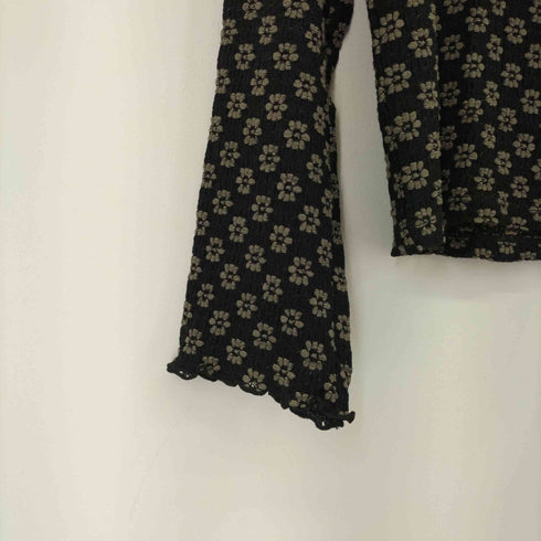 フリークスストア FREAKS STORE フラワーストレッチロンT レディース FREE