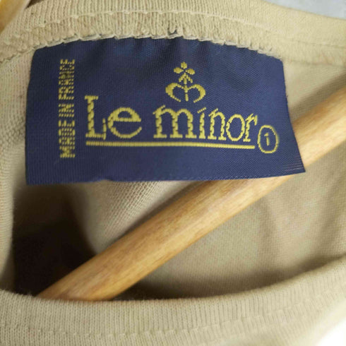 ルミノア Le minor 7分袖カットソー レディース