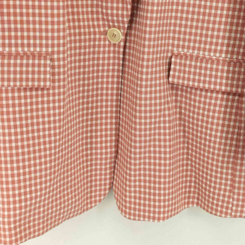 ザラ ZARA GINGHAM BLAZER レディース M