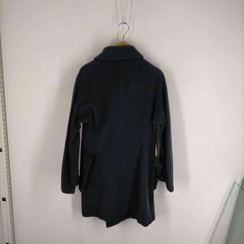 ヨウジヤマモトファム Yohji Yamamoto FEMME 18AW カシミヤ30% アシンメトリー ウールコート レディース JPN:1