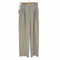 クラネ CLANE RIB STRIPE TUCK PANTS リブストライプタックパンツ レディース 1