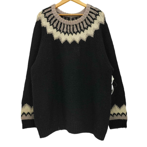 ハイドアンドシーク HIDE AND SEEK ノルディック ニット メンズ JPN:XL