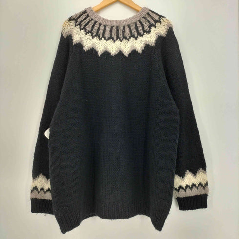 ハイドアンドシーク HIDE AND SEEK ノルディック ニット メンズ JPN:XL