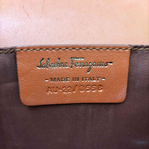サルヴァトーレフェラガモ Salvatore Ferragamo ヴァラリボン チェーンショルダーバッグ レディース