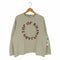 ザラ ZARA RIB TEXT SWEATSHIRT リブ テキスト スウェットシャツ レディース import:L