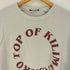 ザラ ZARA RIB TEXT SWEATSHIRT リブ テキスト スウェットシャツ レディース import:L