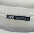 ザラ ZARA RIB TEXT SWEATSHIRT リブ テキスト スウェットシャツ レディース import:L