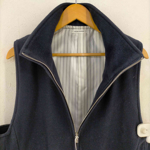 HORTENSE Compressed Melton Vest メンズ JPN:2