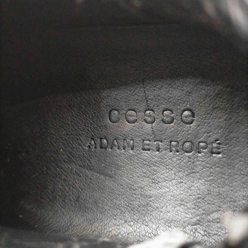 アダムエロペ Adam et Rope cesse レザースニーカー メンズ