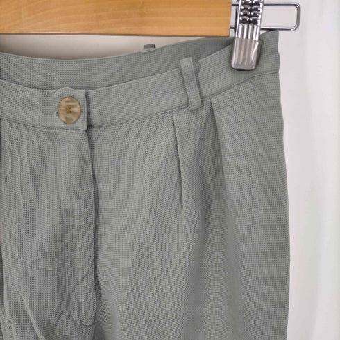 CASUAL CORNER 2タック シルクパンツ レディース 4