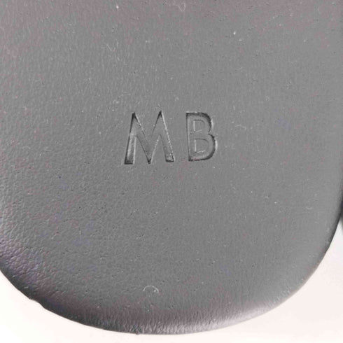 エムビー MB パテントレザー エナメルサンダル メンズ M