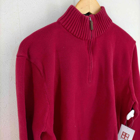 ポロバイラルフローレン Polo by RALPH LAUREN 90S ポニー刺繍 ハーフジップ ハイネックニット メンズ XXL