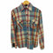 ブリュースター Brewster 70-80s Plaid Wool Shirt メンズ S