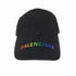 バレンシアガ BALENCIAGA レインボーロゴベースボールキャップ メンズ L