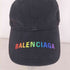 バレンシアガ BALENCIAGA レインボーロゴベースボールキャップ メンズ L