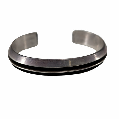 トムホーク TOM HAWK 3 LINE BANGLE STERLLING 3ラインバングル ナバホ族 NAVAJO メンズ