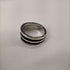 トムホーク TOM HAWK 2 LINE RING STERLING 2ラインリング ナバホ族 NAVAJO メンズ 19号