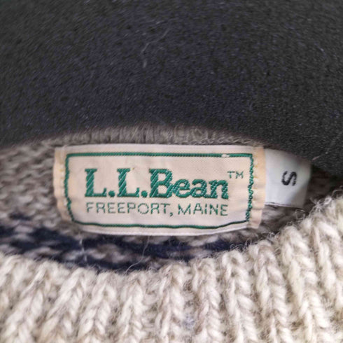 エルエルビーン L.L.Bean 80S ノルディックセーター レディース import:S