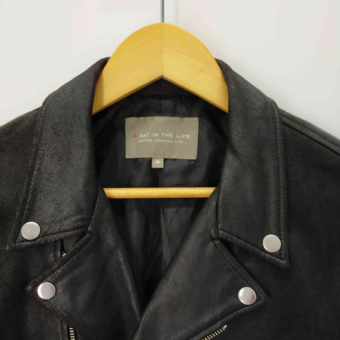 アデイインザライフユナイテッドアローズ A day in the life UNITED ARROWS ダブルライダースジャケット レディース JPN:M
