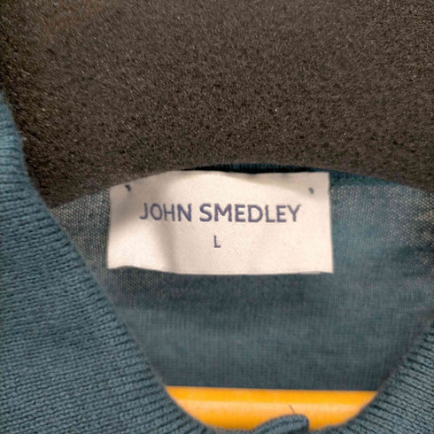 ジョンスメドレー JOHN SMEDLEY ハーフボタンコットンL/S シャツ メンズ JPN:L