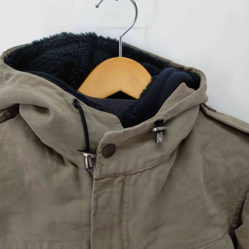 アニエスベー agnes b. フード付き ダックワークジャケット メンズ import:XS
