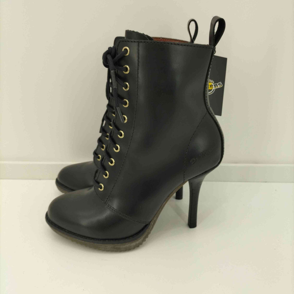 ドクターマーチン ヒールブーツ kimora Dr.Martens ブラック