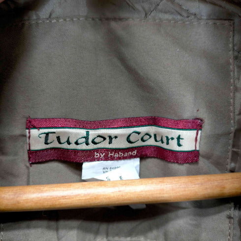 ハバンド HABAND Tudor Court 裏地キルティング ファーフーディ マウンテンジャケット メンズ import:L