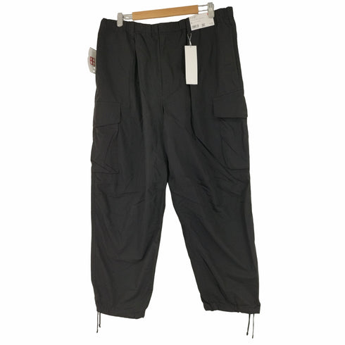 ユニクロユー UNIQLO U 23AW ワイドフィットパラシュートカーゴパンツ メンズ XL