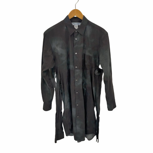 コムデギャルソンシャツ COMME des GARCONS SHIRT 22SS 袖ドッキング コットン ロングシャツ メンズ JPN:S