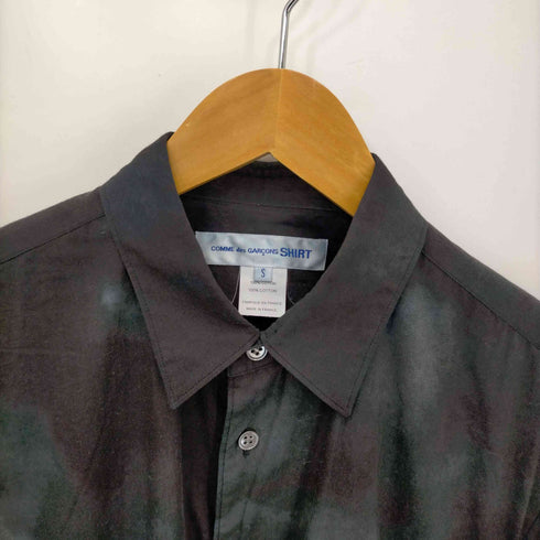 コムデギャルソンシャツ COMME des GARCONS SHIRT 22SS 袖ドッキング コットン ロングシャツ メンズ JPN:S