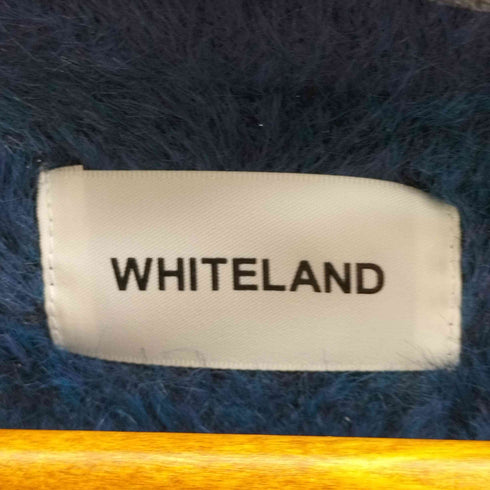 ホワイトランド WHITELAND 総柄 カーディガン メンズ M