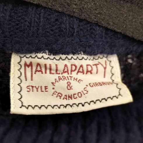 MAILLAPARTY アクリルナイロンニット メンズ