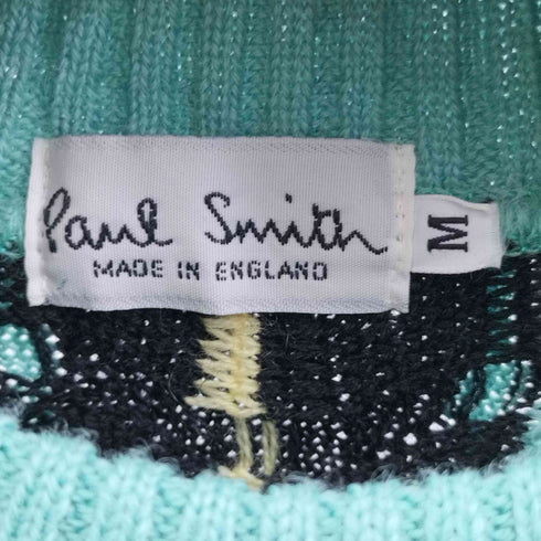 ポールスミス Paul Smith イングランド製 クルーネックニット メンズ M