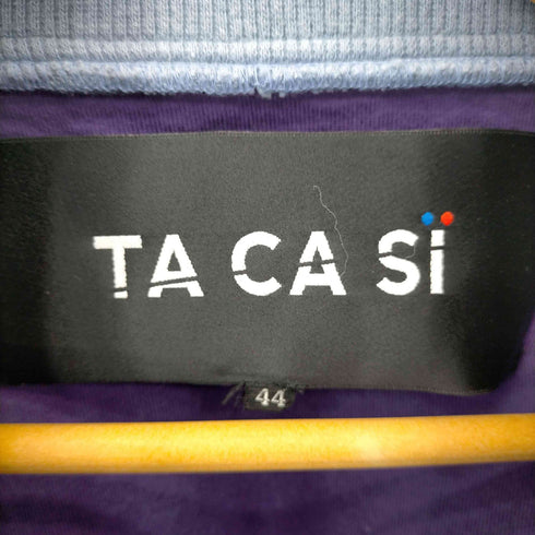 タキャシ TA CA Si スナップスウェットスタジャン メンズ JPN:44