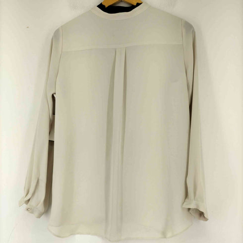 ユナイテッドアローズグリーンレーベルリラクシング UNITED ARROWS green label relaxing バンドカラー ブラウス レディース
