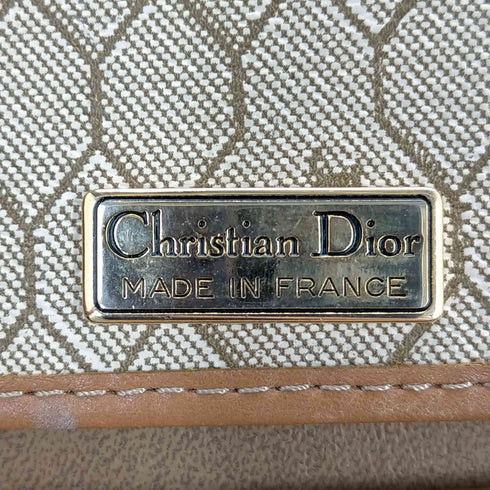 クリスチャンディオール Christian Dior フランス製 モノグラムショルダーバッグ レディース
