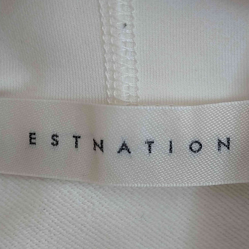 エストネーション ESTNATION コットンナイロンスウェットパーカー レディース FREE