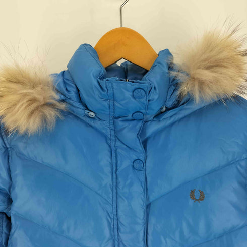 フレッドペリー FRED PERRY フェザー混ダウンジャケット レディース import:M