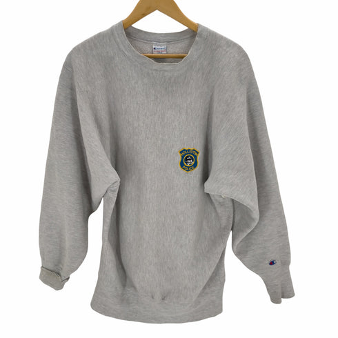 チャンピオン Champion 90S reverse weave USA製 刺繍タグ holliston police メンズ JPN:L