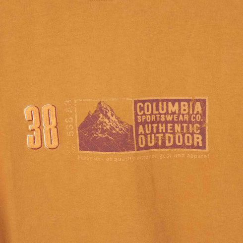 コロンビアスポーツウェア Columbia Sportswear 刺繍 プリントTシャツ メンズ JPN:M