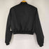 ザラ ZARA SATIN EFFECT CROP BOMBER サテン クロップド ボンバージャケット レディース JPN:M