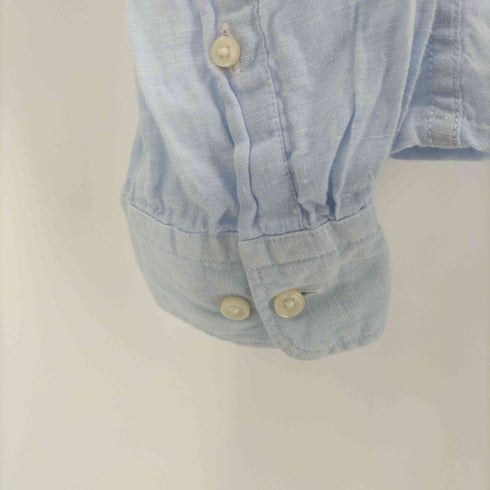ラルフローレン RALPH LAUREN リネン混バンドカラーシャツ メンズ JPN:M